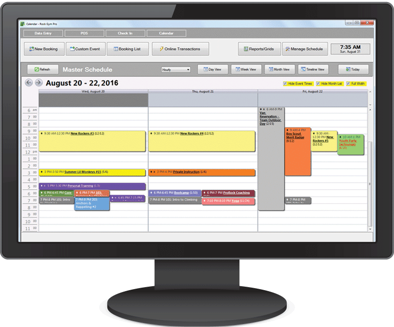 screenshot of Rock Gym Pro